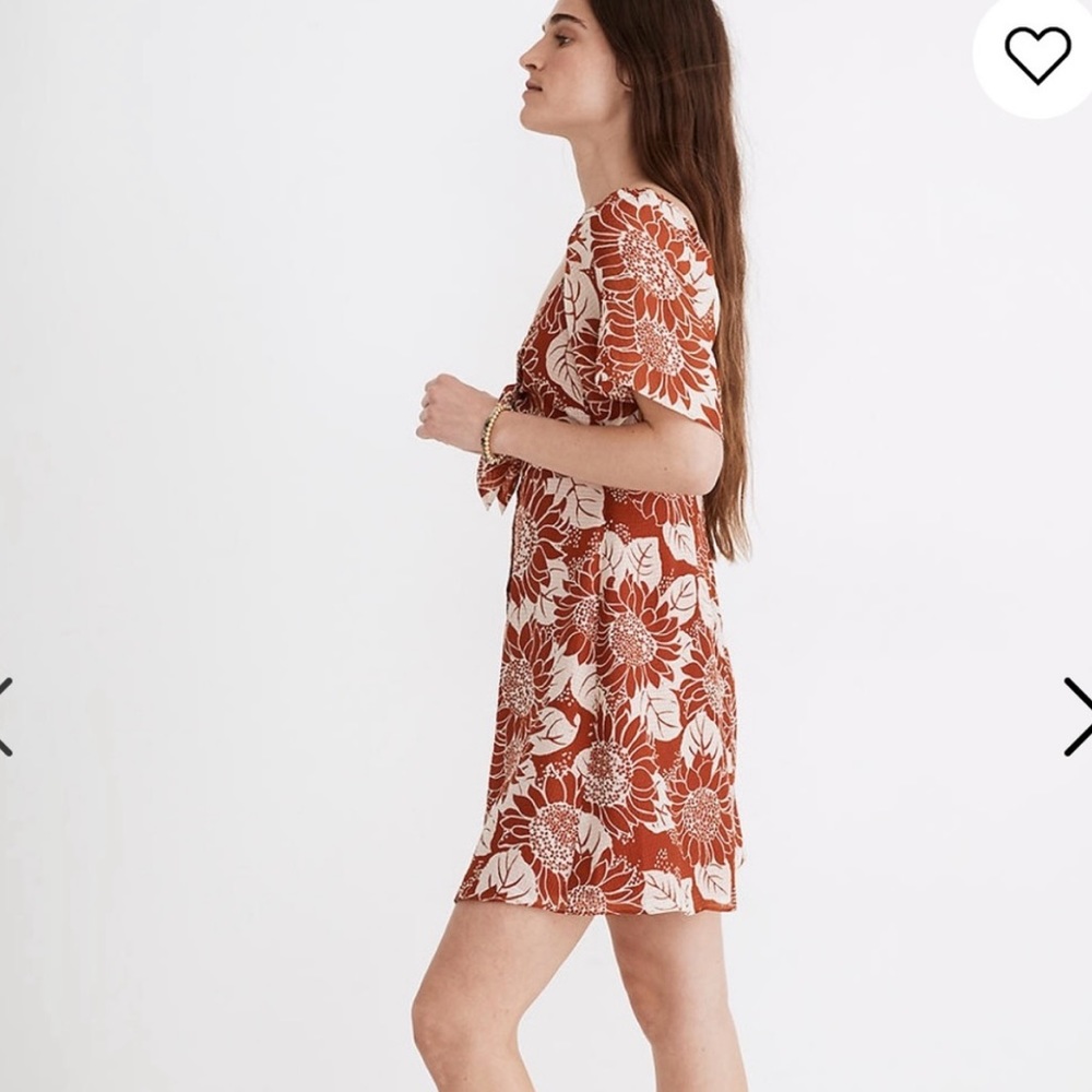 Madewell Silk Mini Dress - Picture 2 of 6
